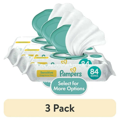 Pampers Sensitive Baby Wipes 3-pack